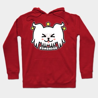 KAWAII Komondor Dog Face Hoodie